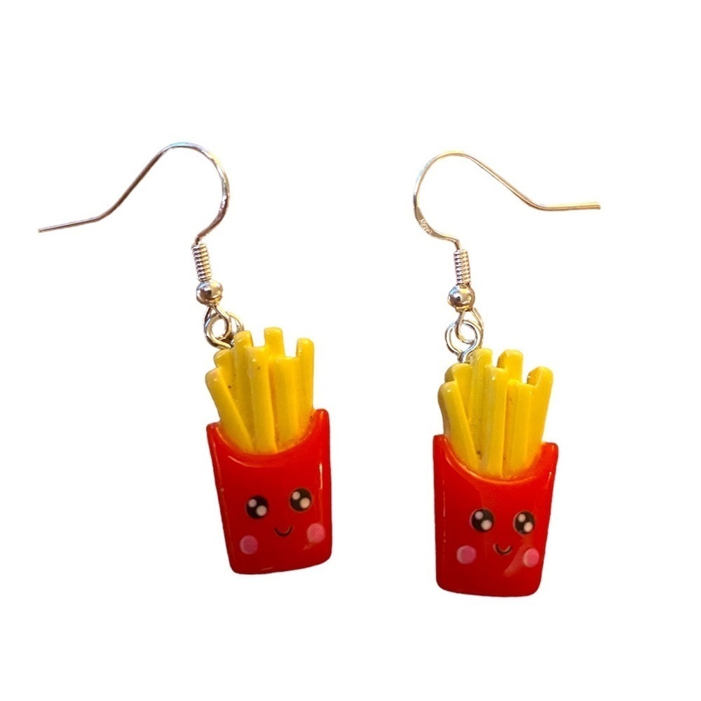Cute French Fry Earrings 🍟